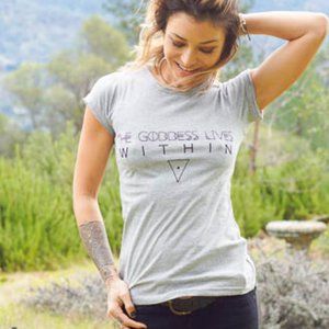 The Goddess Lives Within T-Shirt, Festival Top